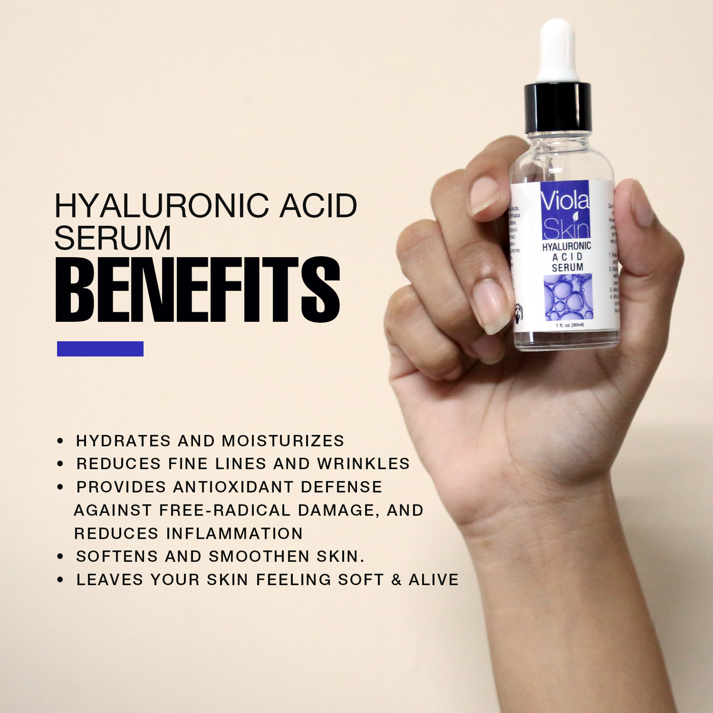 Potent Hyaluronic Acid Serum